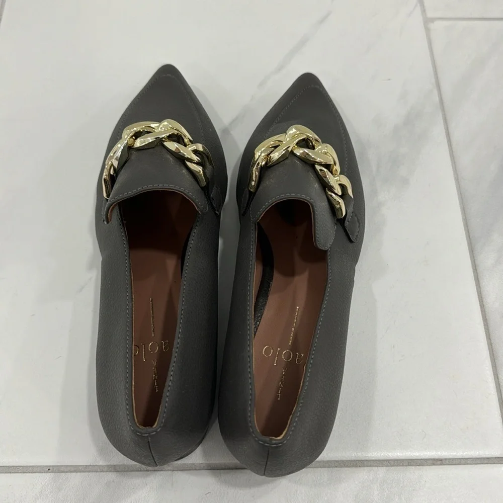 NEW! Linea Paolo Mabel Pointed Toe Loafer - Size 4